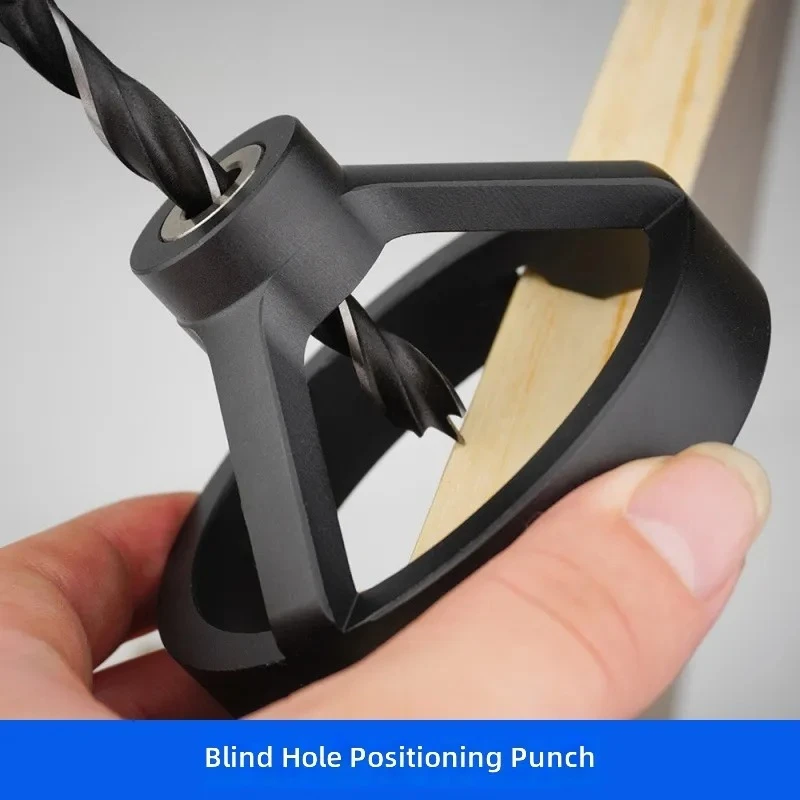 Blind Hole Positioning Puncher 45 Degree Perforated Beech Round Wood Tenon Square Material Round Wood DIY Furniture