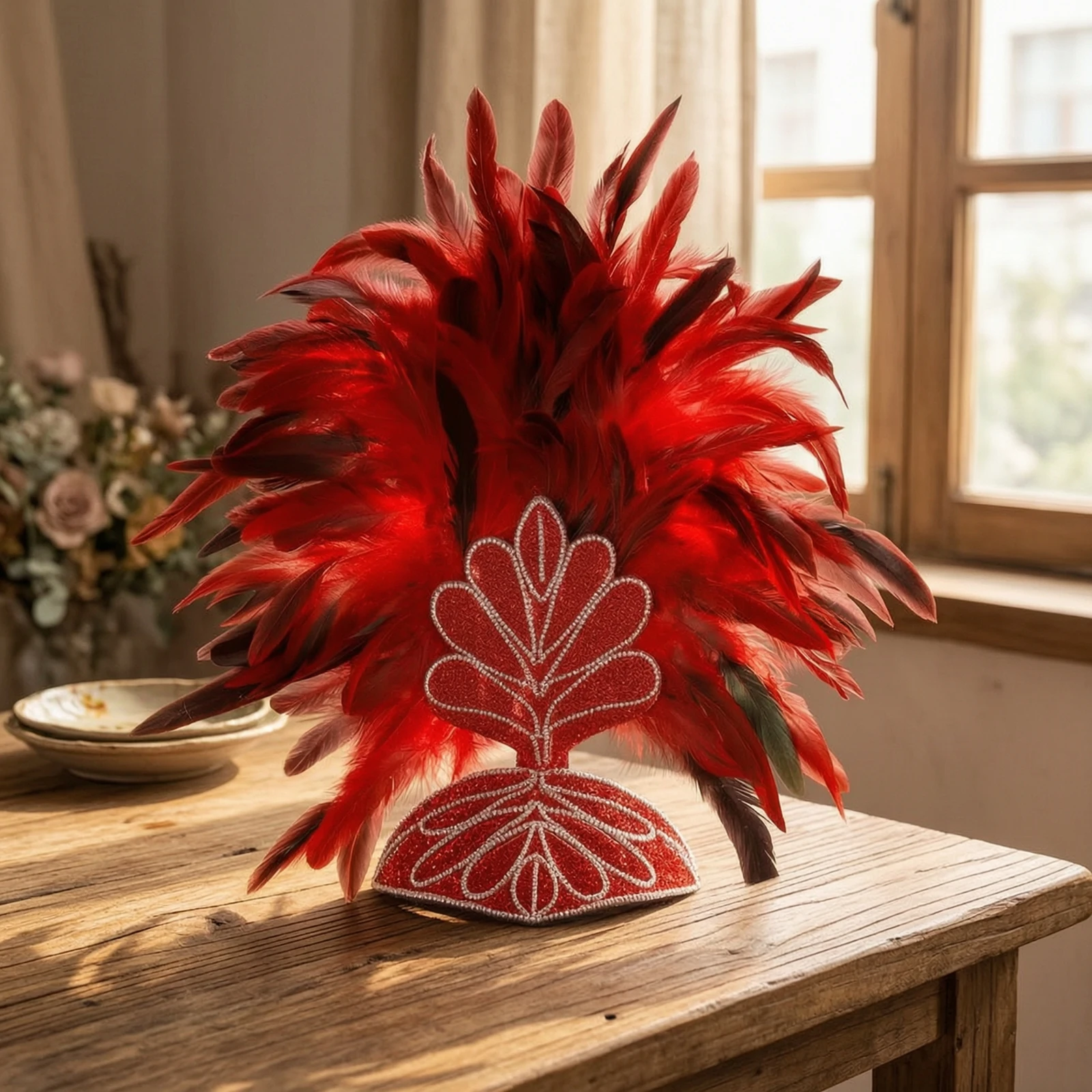 serre-tete-en-plumes-spectaculaire-accessoire-de-coiffure-scintillant-et-pliable-pour-artistes-et-carnaval