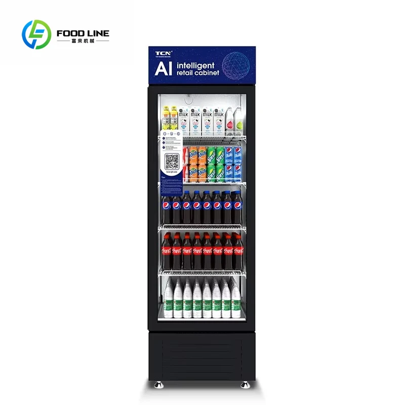 آلة بيع الهوية البصرية آلة بيع الثلاجة الذكية الطازجة