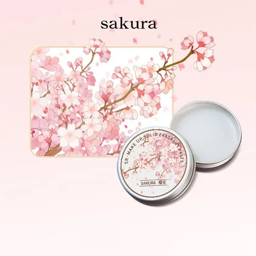 Imagen 2 del producto Perfume sólido para mujer, delicia Floral, bálsamo de Perfume sólido, rosa, jazmín, lirio, fragancia duradera para damas elegantes