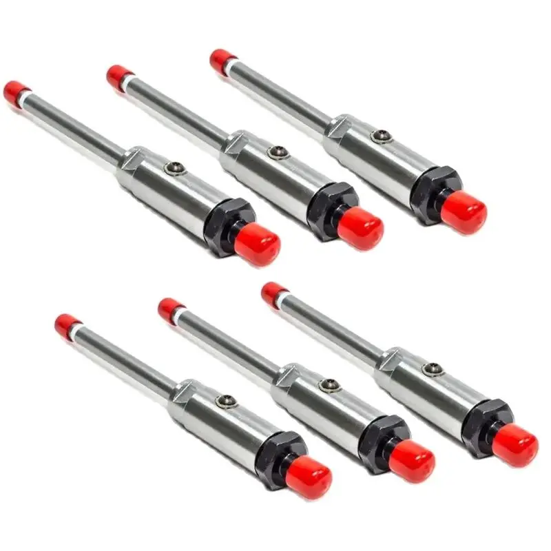 6PCS fuel injectors 1705187 170-5187 7W-7038 7w7038 compatible FOR Caterpillar engine 3306 3306B motor classifier 140HNA