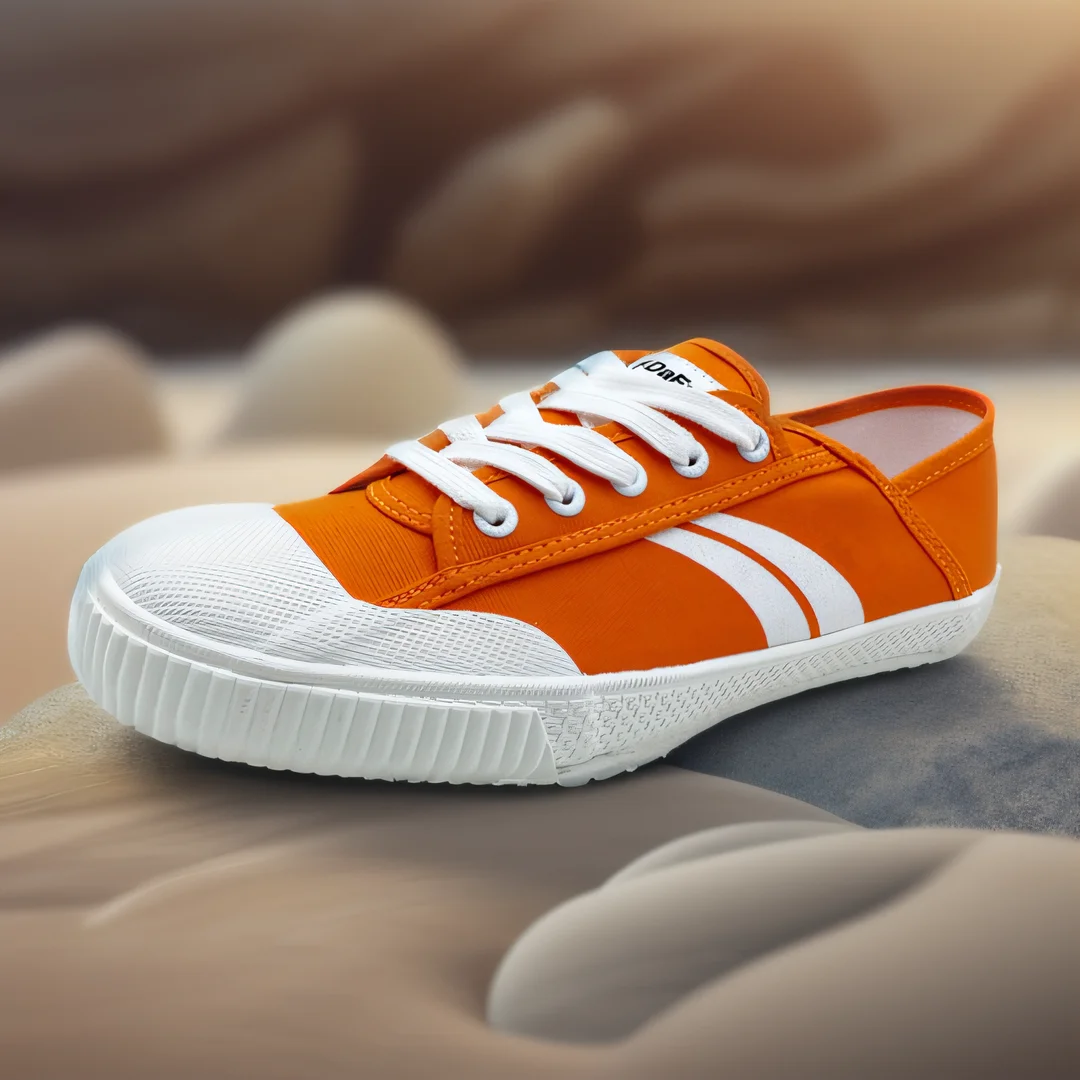 Dafu Original Shaolin Kungfu Shoes Orange New Improved  Men Women Sneakers