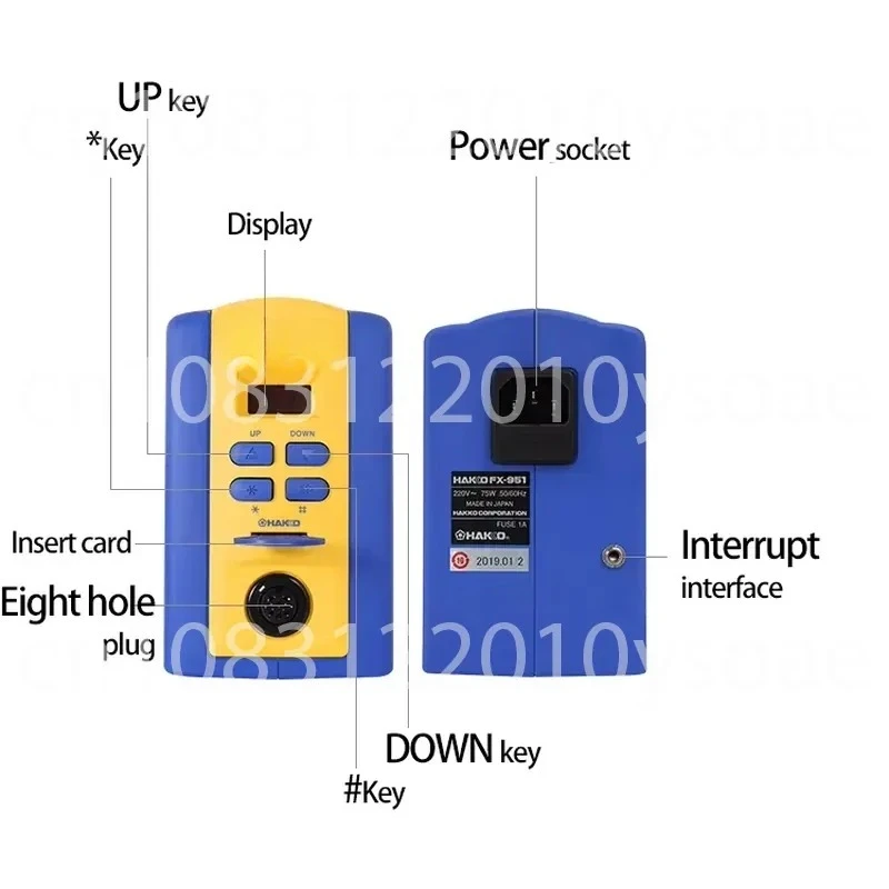 Fx951 Constant Temperature Digital Display Welding Station for Removing Static Electricity 75w Welding Station