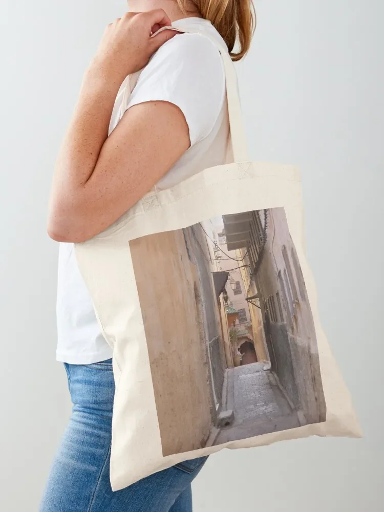 

In the Medina, Fes Tote Bag canvas shopping bag Gift bags tote bag university