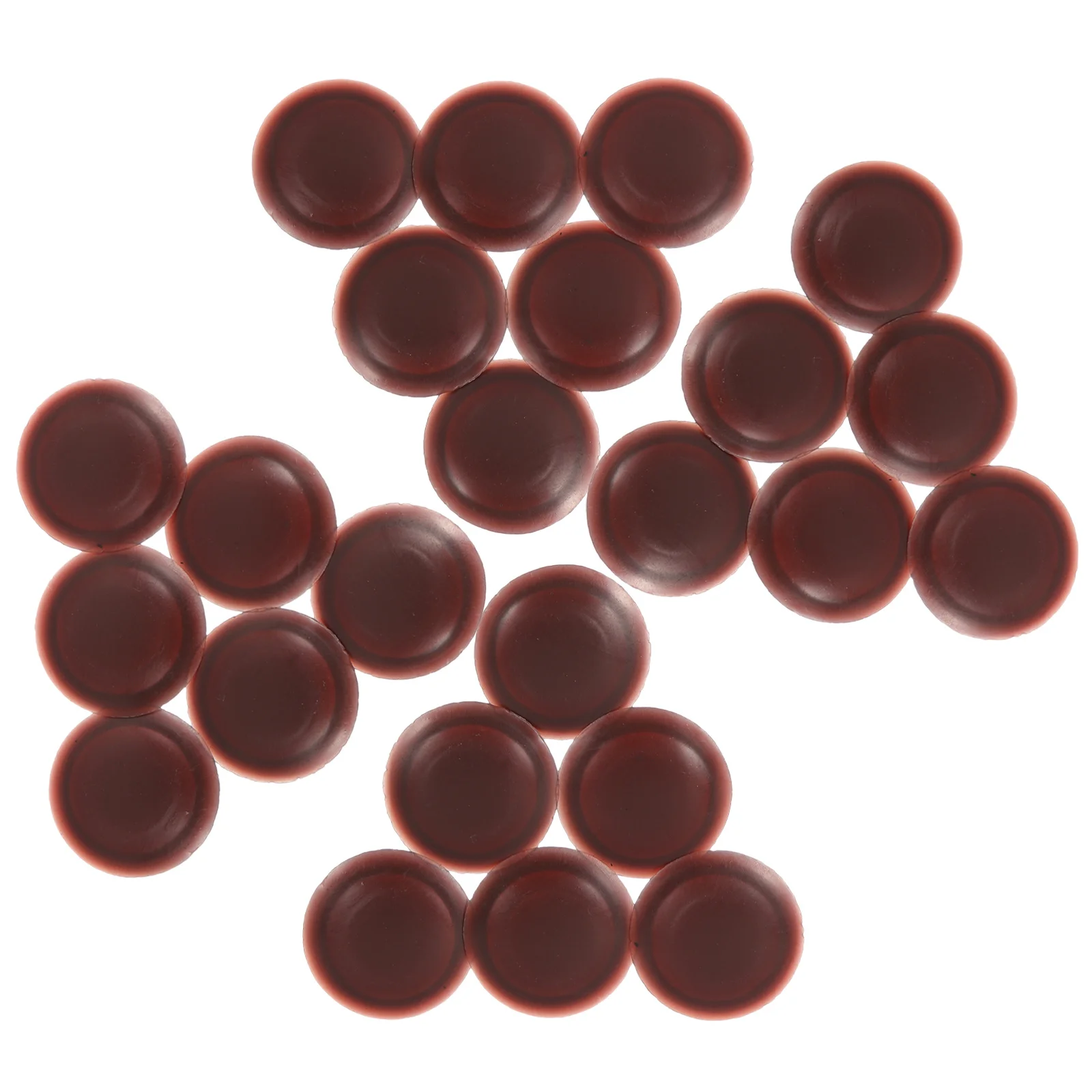 100 шт., заглушки для мебельных отверстий из материала премиум-класса, маленькие круглые крышки для шкафов, электрические коробки, уличное оборудование, пластиковые заглушки для отверстий