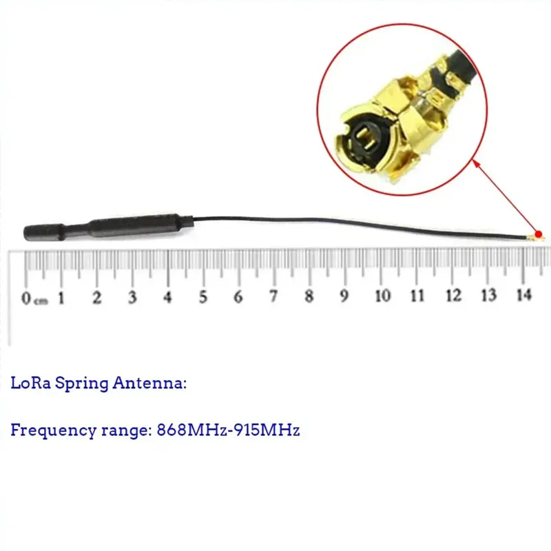 LoRa Spring Antenna 868MHz 915MHz 2dBi Copper Core For ESP32 IoT Device LoraWAN OLED Board Wireless Communication Helical Aerial