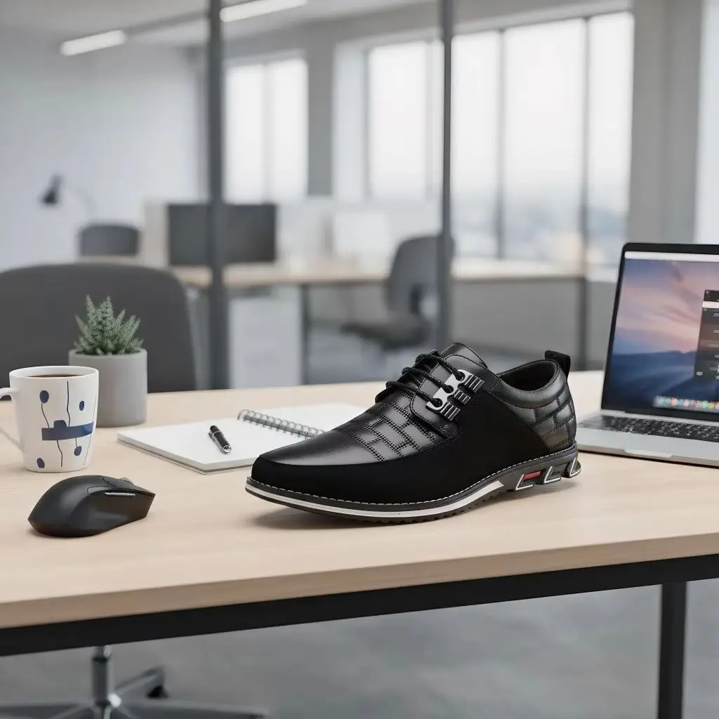 

Мужское платье, осень 2024, деловая повседневная обувь для мужчин, трендовая классическая кожаная обувь, уличные мужские кроссовки, дышащие шитья