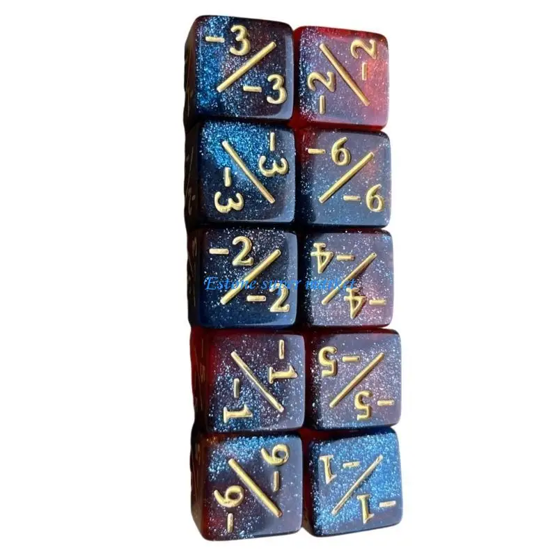 090B 20 pezzi dadi scolastici giocattolo prescolare Aggiungi sottrai Calcola giocattolo per l'apprendimento della matematica
