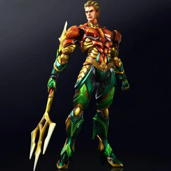 Limit Cheap Sale Aquaman Joints Moveable Articulated Action PVC Collectible Figure Toys 25cm