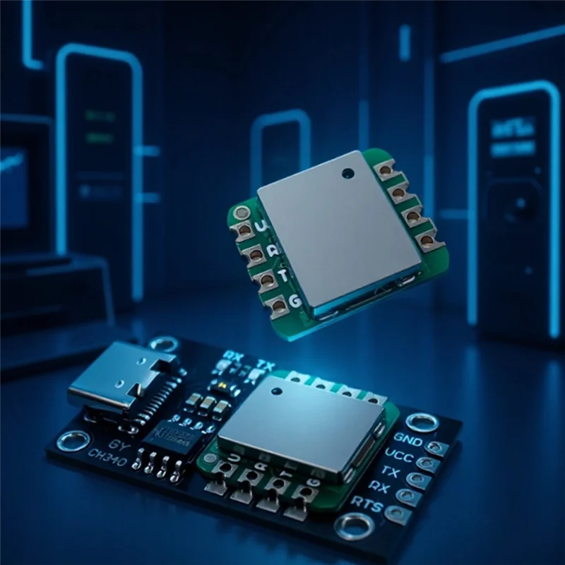 Y45A-Modul Sensor Sudut Sikap Medan Magnet Output IIC Port Seri untuk Output Port Seri Modul Sudut Arduino