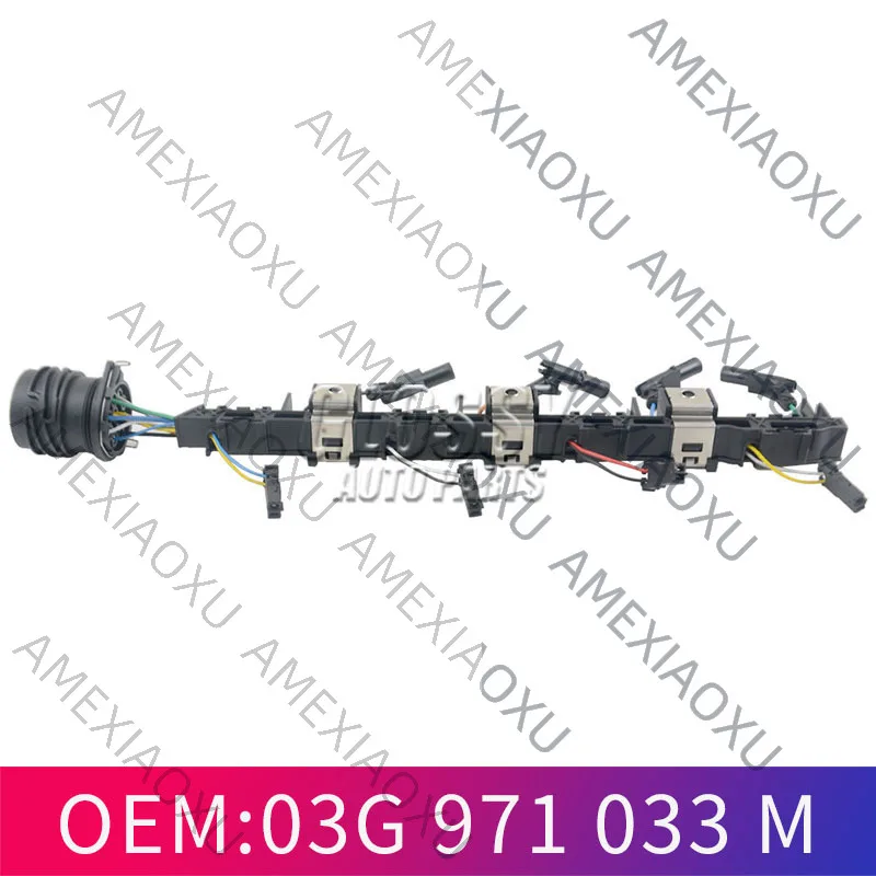 

1 Pc Injector wiring harness 03G971033M is suitable for Skoda 2.0T cross-border e-commerce foreign trade supply AMEXIAOXU