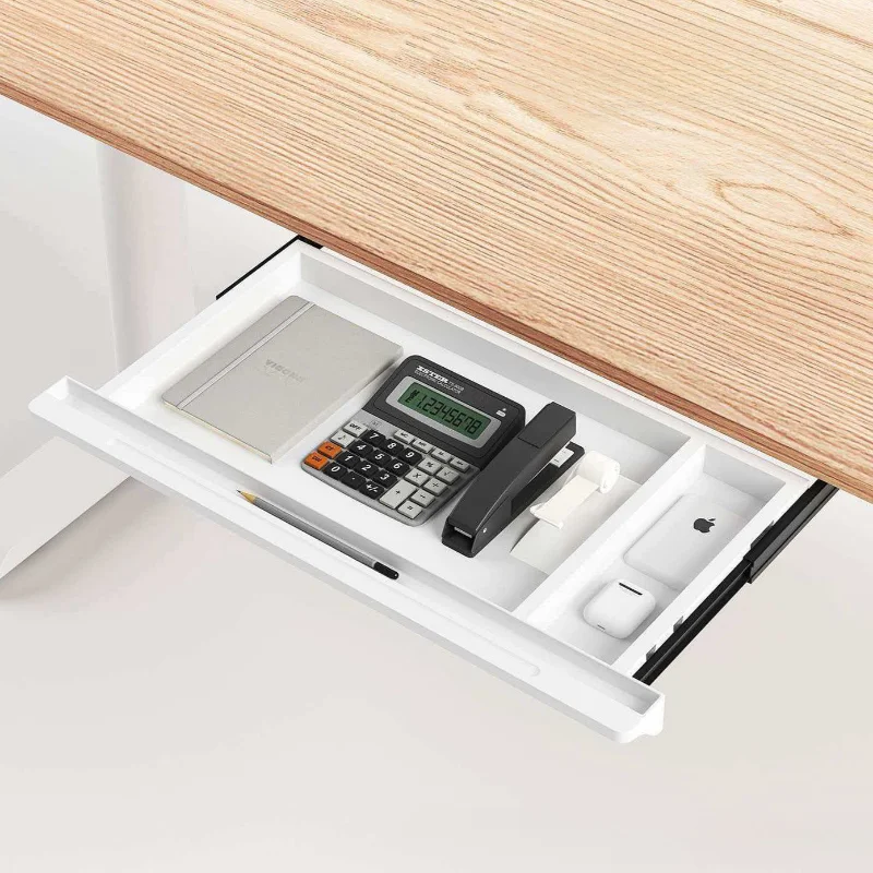 Under Desk Organizer Drawer Office Stationery Study Undertable Drawers Desks Multifunctional Storage Box Table Organizing Tray