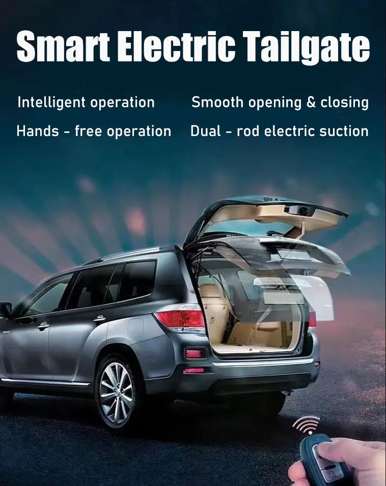 لـ VinFast VF 7 2024+ الباب الخلفي الكهربائي مع مستشعر صندوق السيارة ومضاد للقرصة وارتفاع الذاكرة تشغيل ذكي #2