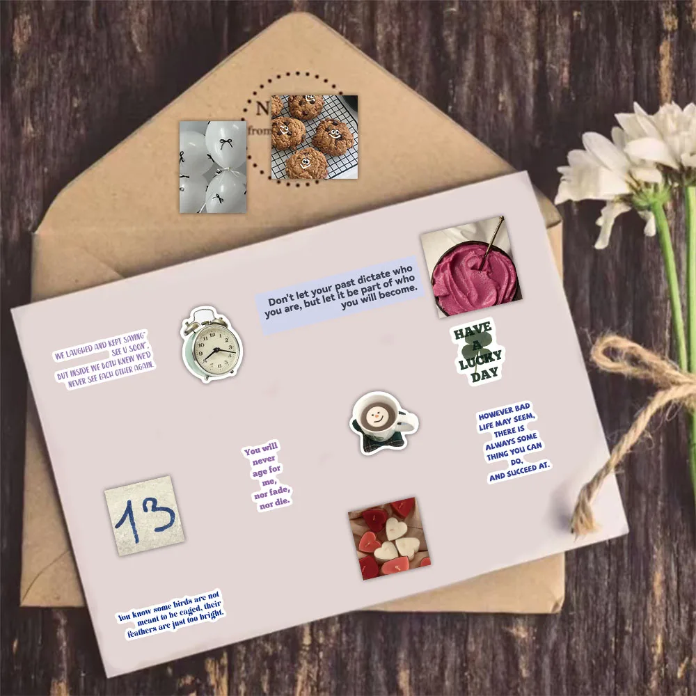 8 pçs dos desenhos animados coreano graffiti adesivos colagem série caso de telefone bagagem diy notebook adesivos à prova dwaterproof água