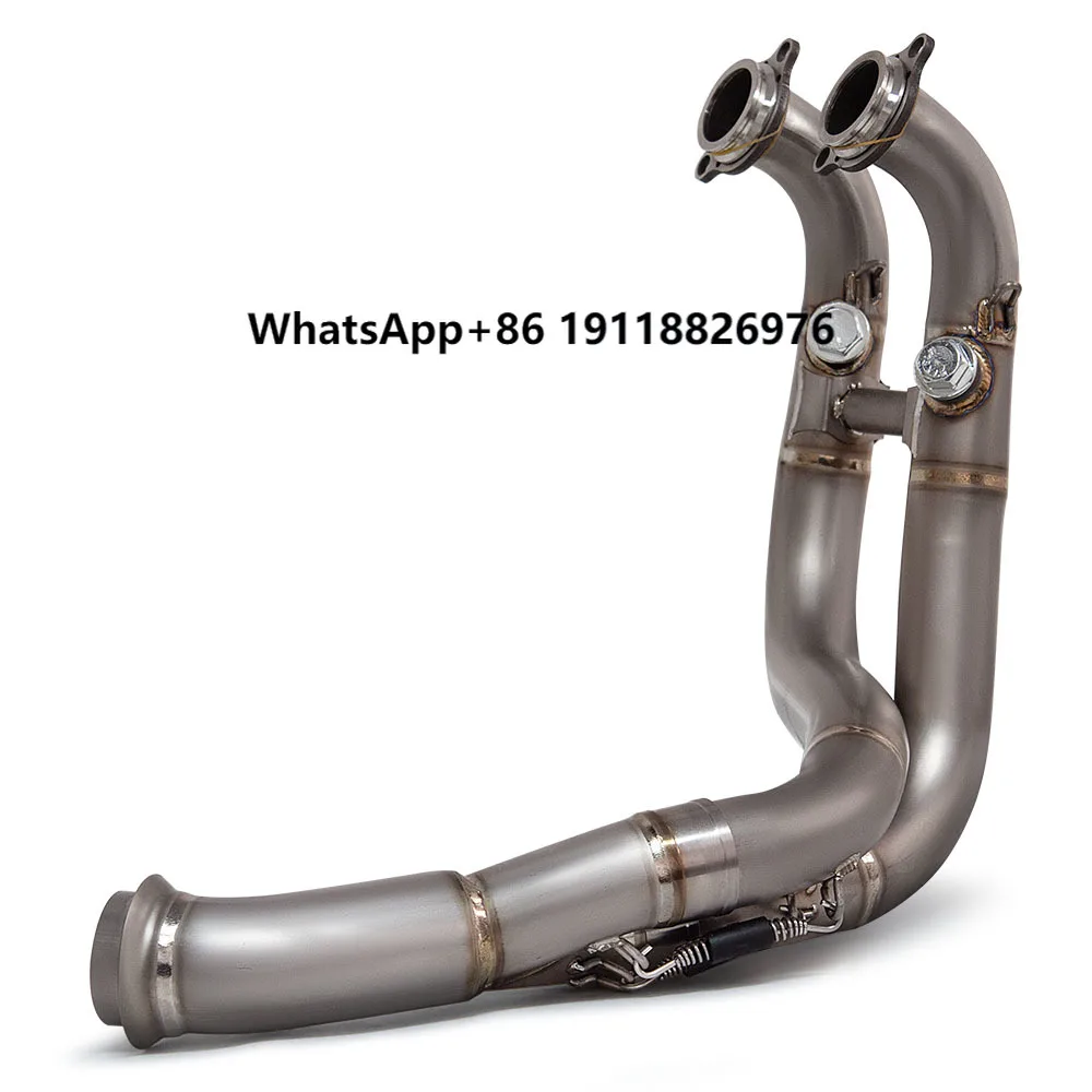 

For DUKE790 DUKE890 790ADV 890ADV DUKE 790 890 ADV Adventure Motorcycle Exhaust Modify Titanium Alloy Front Pipe 51mm Escape Kit