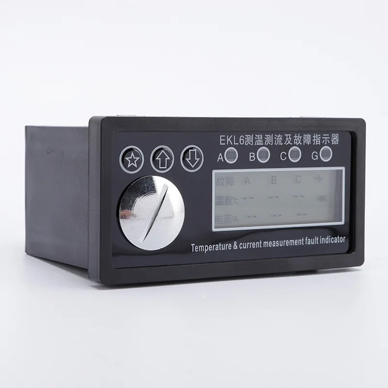 Distribution network EKL6 Temperature and current measurement fault type digital current  control fault indicator LED display