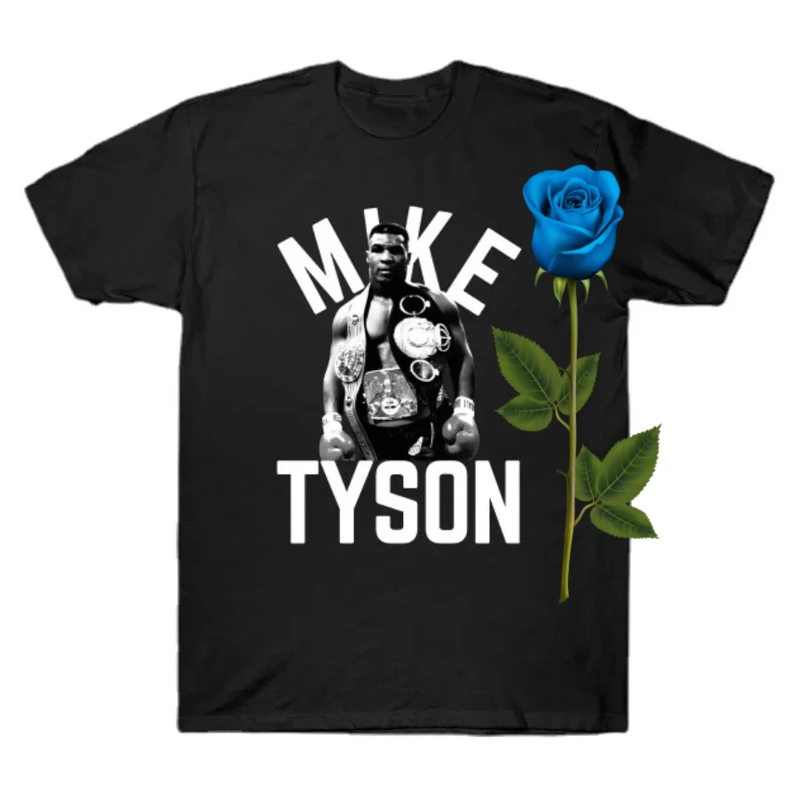 

Mike Tyson Boxing Legend Men's T-Shirt Cotton O-Neck Short Sleeve T Shirt New Size S-3XL