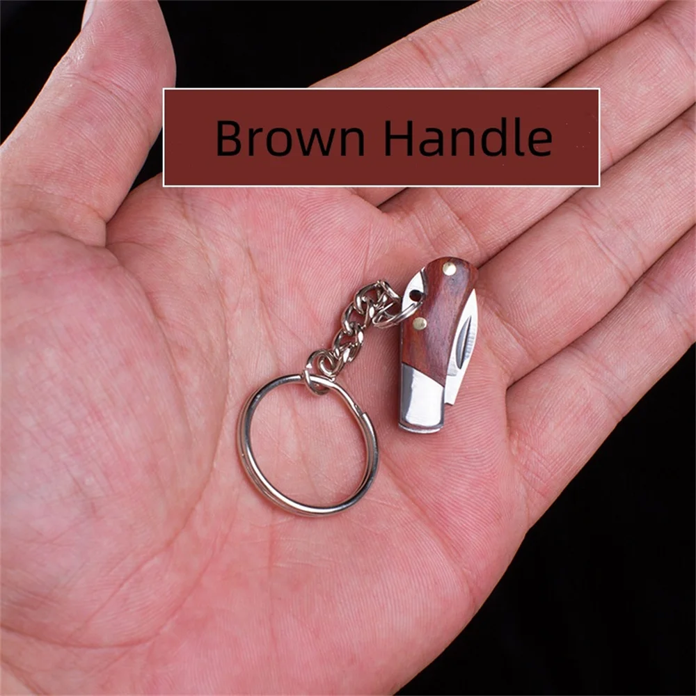 Multi-Functional Stainless Steel Pocket Knife Keychain