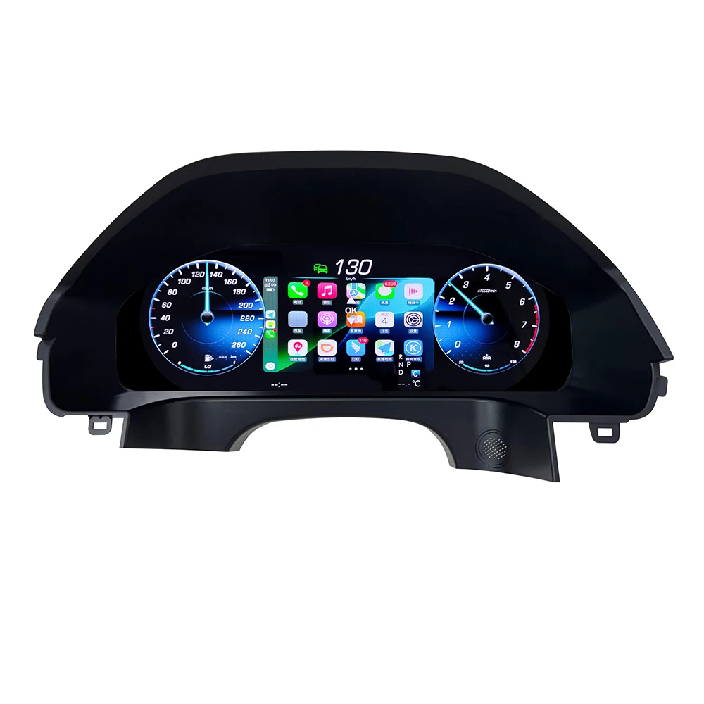 Dashboard Upgrade Display Digital Instrument Cluster for  2014-2015 E Class W212 Four-door Digital Cluster RHD