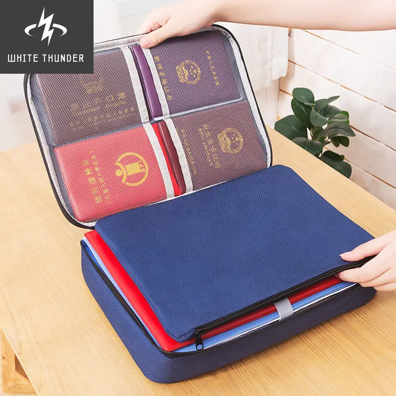 

Large Capacity Waterproof Document Bags Multifunctional Home Travel Organizer Holder School Office Business File Folder Supply