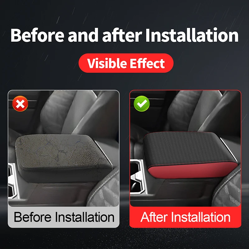 For Toyota Tacoma 2024 2025 2026 4Runner Armrest Box Protective Cover Dust-Proof Scratch-Proof Car Interior Upgrade Accessories