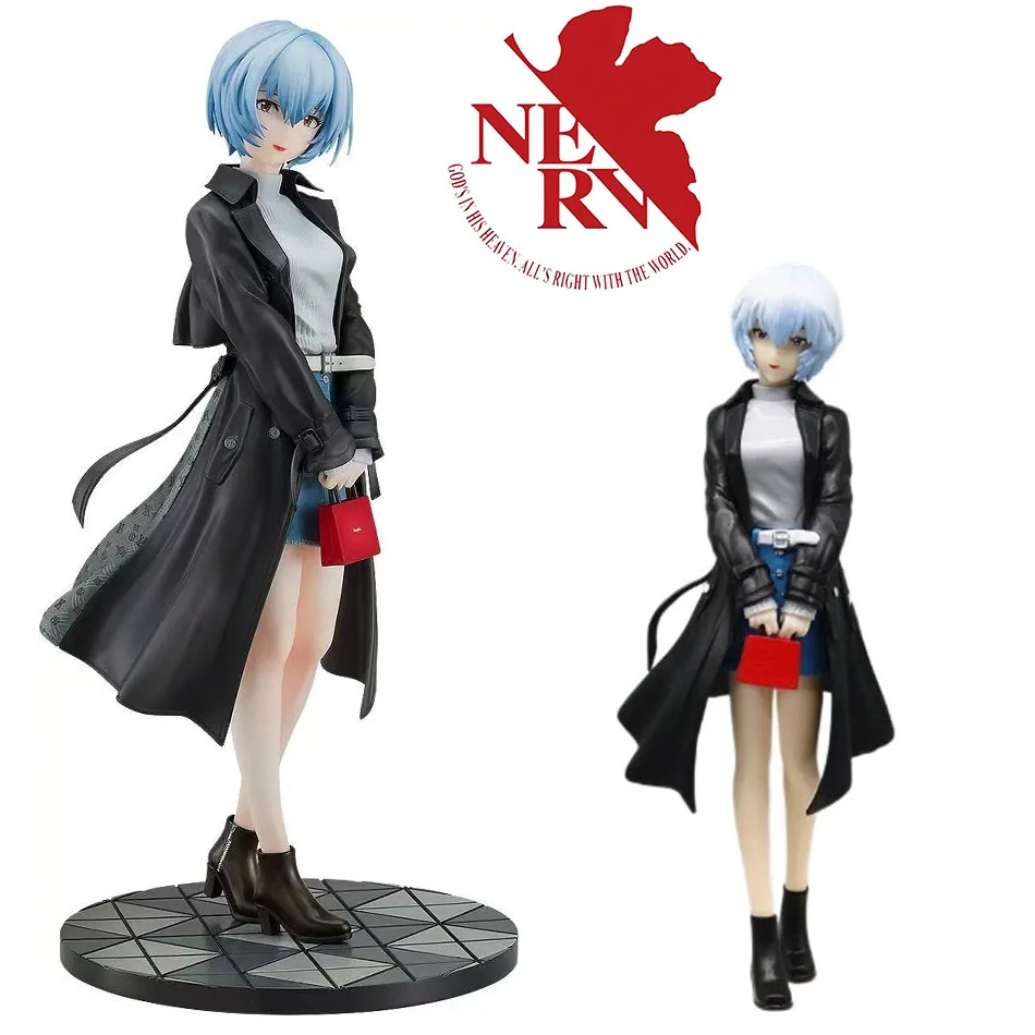 20CM Neon Genesis Evangelion Anime Figuren Queen Ayanami Rei Neue Form Actionfigur Spielzeug Figuren Modell Geburtstagsgeschenke