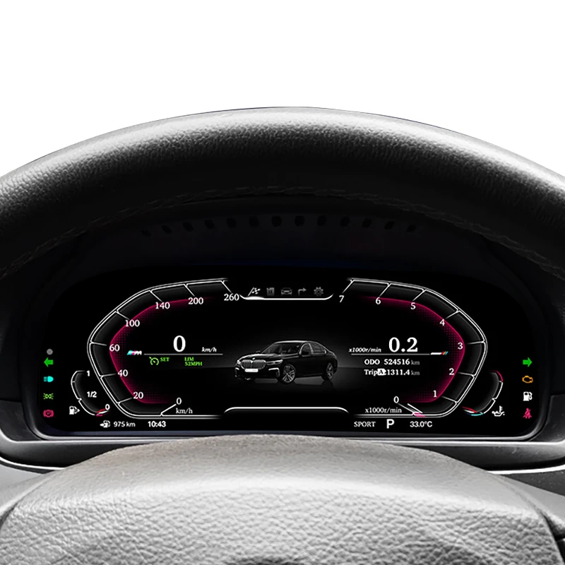 

Retrofit 12.3 Inch Auto Accessories Dashboard Speedometer For F20 F21 F23 F45 X1 F48 F49 Digital Lcd Instrument Cluster