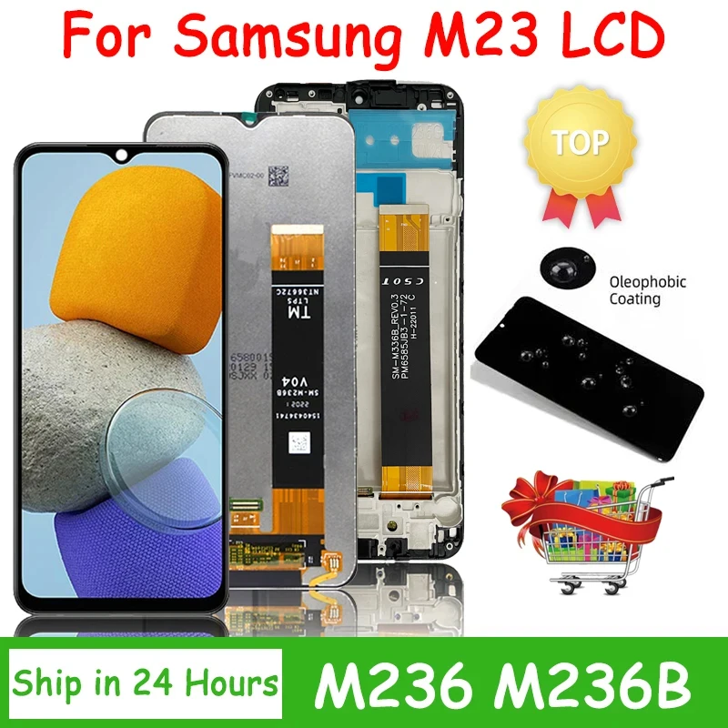 High Quality IPS LCD For Samsung M23 LCD M236 Display Touch Screen Digitizer Assembly For Samsung M236B M236B/DS Display