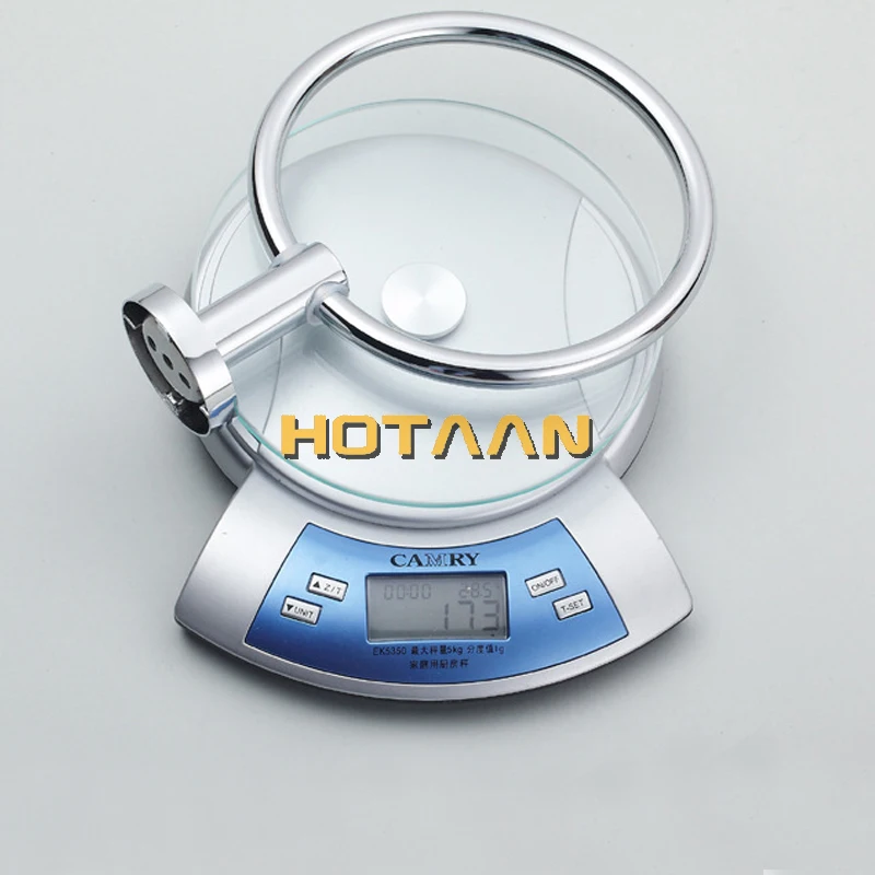 HOT SELLING, ., Bathroom towel holder, Stainless steel Wall-Mounted Round  Towel Rings ,Towel Rack,YT-10991