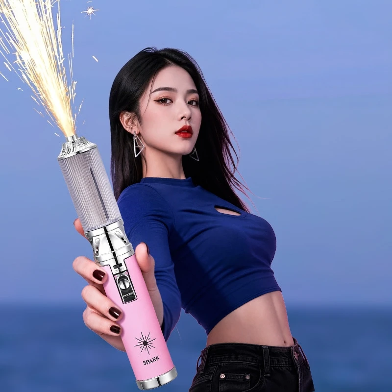 Outdoor atmosphere stick hand-held spark special effects spray gun wedding and festival photography, atmosphere props, special