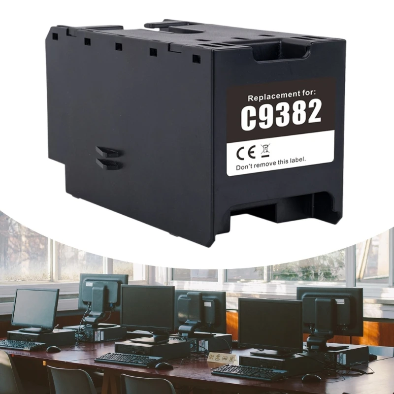 Printer Cartridge Box C9382 Waste Box For Workforce WF-C5390a WF-C5890a