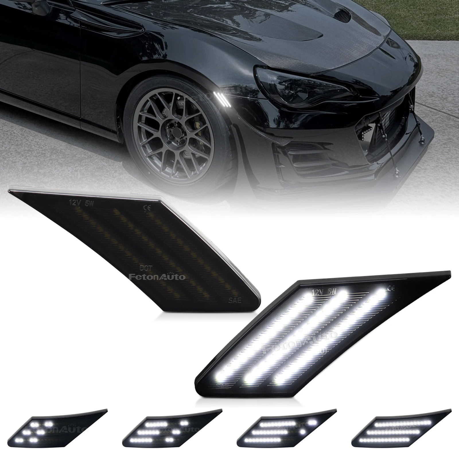 

Led Running Light Side Marker Blinker Lights For Toyota GT86 FT86 For Scion FR-S For Subaru BRZ 2013- Car-styling Side Marker