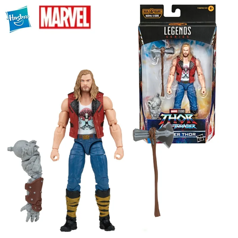 

New Original Hasbro Marvel Legends Series Thor: Love and Thunder Ravager Thor Action Figure Collections Toys Gifts