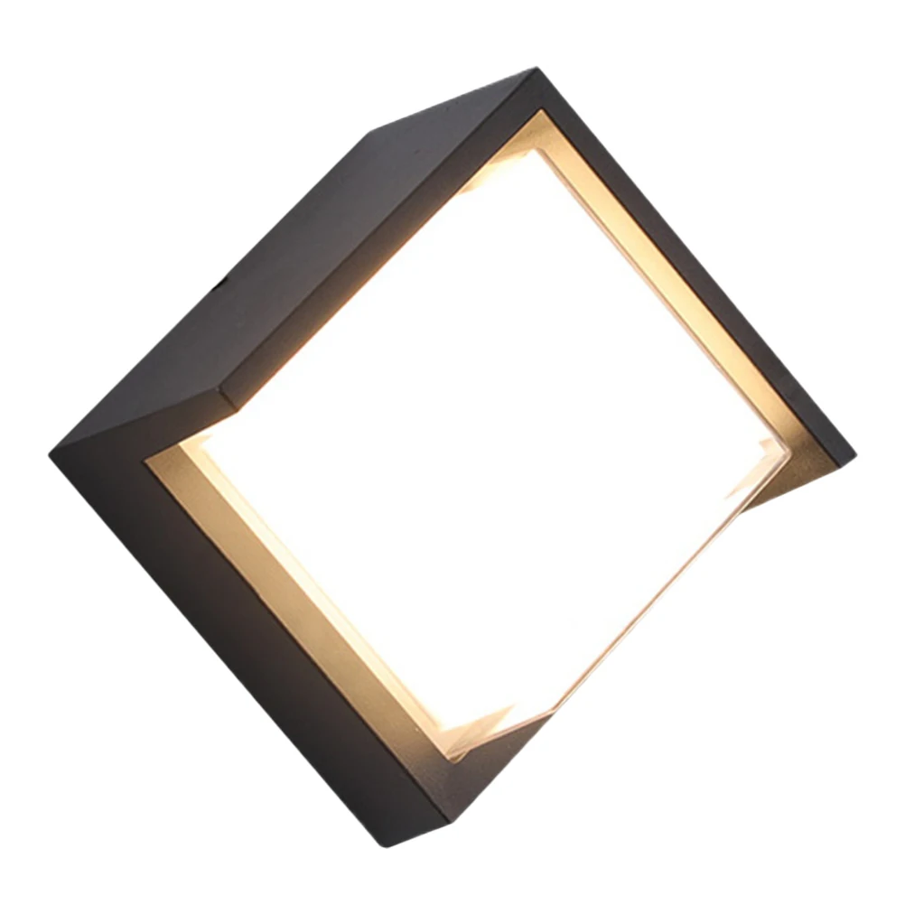 

Outdoor Wall Light LED Sconce Waterproof Decorative Lamp for Garden Pathway Yard Stairs Corridor Villa Lighting Simple Design