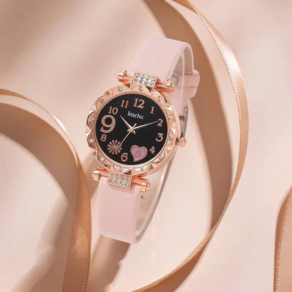 Orologio da donna di moda di lusso cinturino in pelle PU multicolore orologio da polso al quarzo da donna bracciale in lega per regalo da donna Relógio Feminino