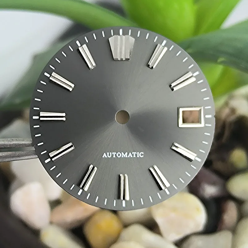 Accesorios de esfera de reloj NH 35, esfera de 28,5mm, reloj NH 35 para la serie NH, accesorios de reloj de movimiento automático 35/36