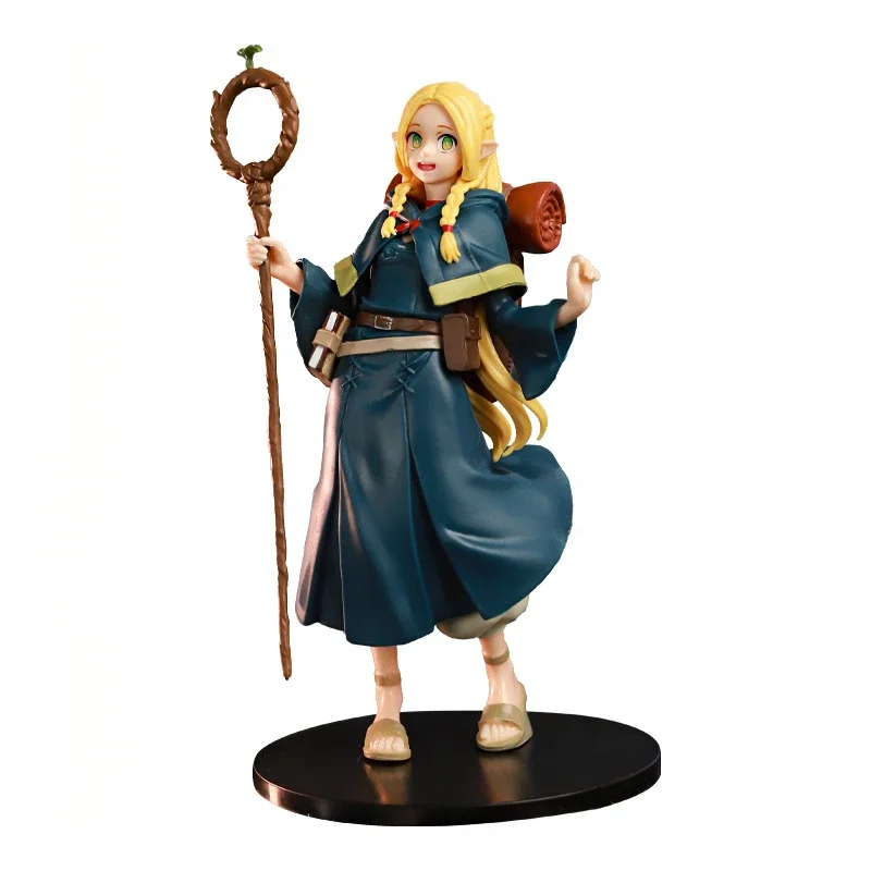 17CM Anime Dungeon Meshi Marcille Donato Figure Standing Delicious in Dungeon PVC Model Toy Gifts Action Figure Doll in Stock