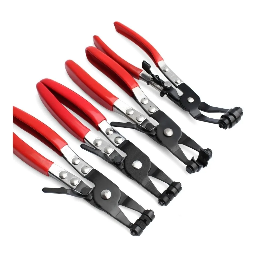 

Steel Hose Clamp Plier Locking Mechanism Universal Auto Bundle Pliers Various Types Hose Clamp Tool