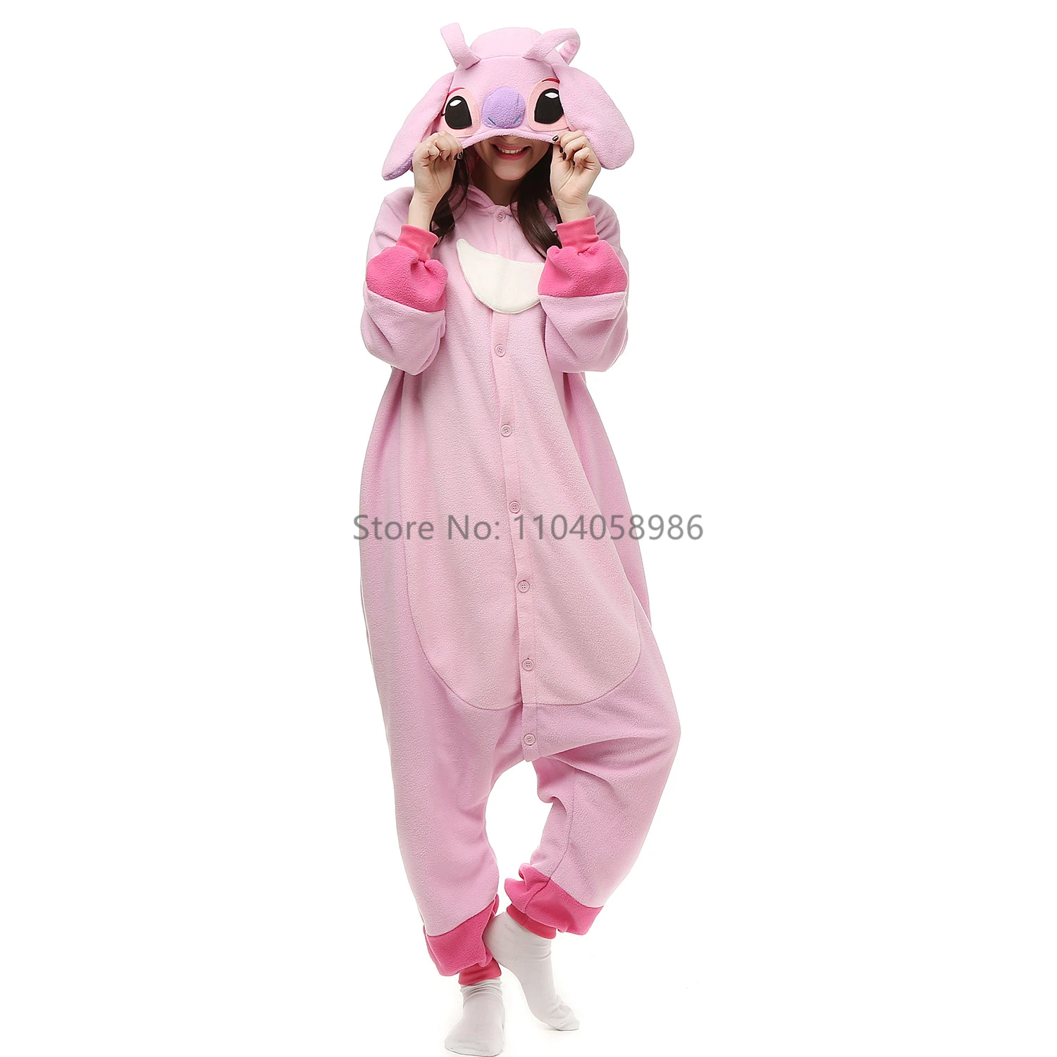 Animal Kigurumi Costume Halloween Onesie For Women Men Adult Kid Pyjamas Blue Pink Cartoon Pajama Cosplay Party Homewear XXL 3XL