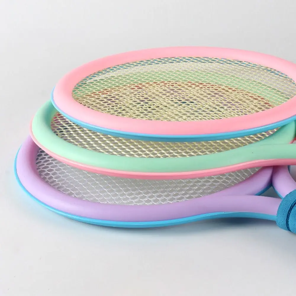 

2 in1 Tennis Badminton Racket Set 1 Tennis Balls with 1 Badminton Shuttlecock Badminton Rackets Sport Soft Tennis Children