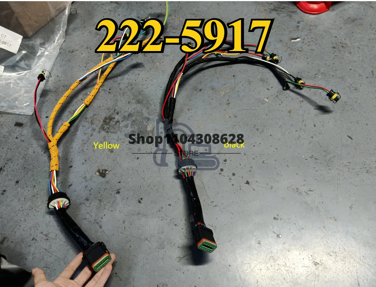 

222-5917 Жгут проводов топливной форсунки экскаватора C7 2225917 для жгута проводов Caterpillar E325D E329D E324D