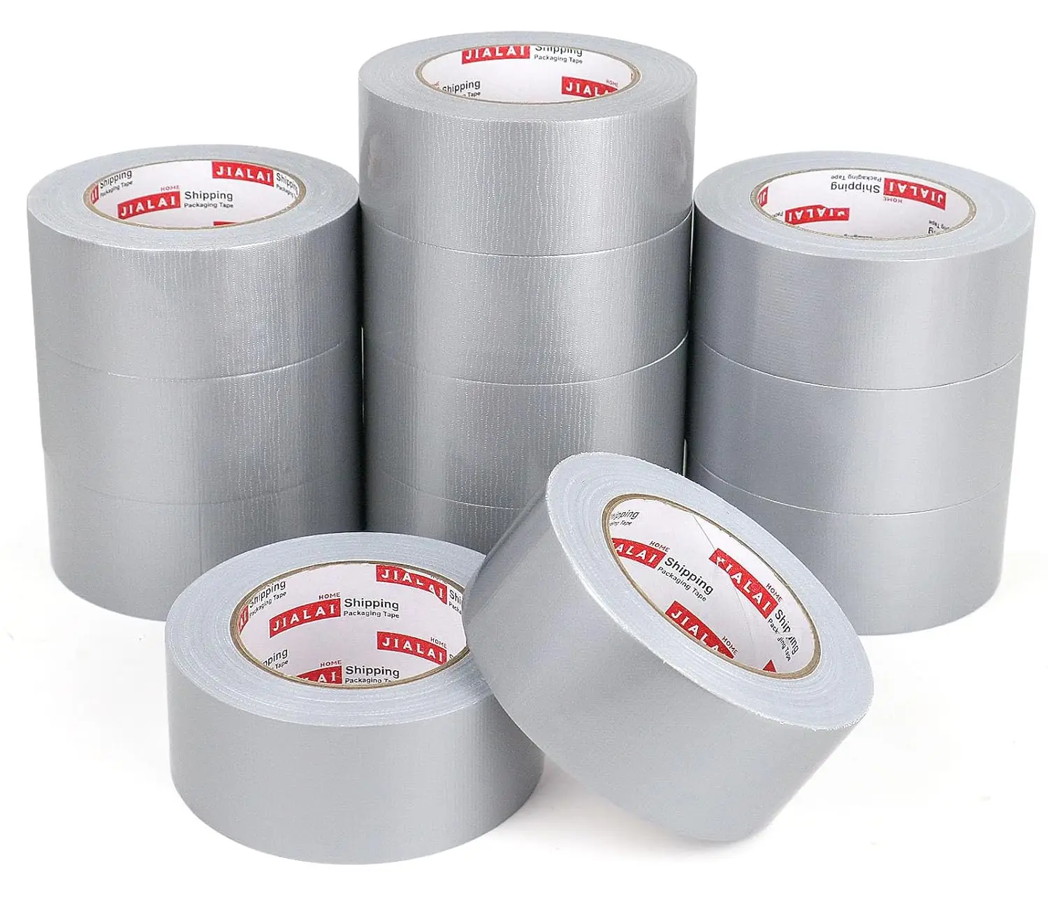 

Duct Tape Heavy Duty Silver - 12 Roll Multi Pack - 30 Yards x 2 Inch - Strong, Flexible, Water of and Tear by - for