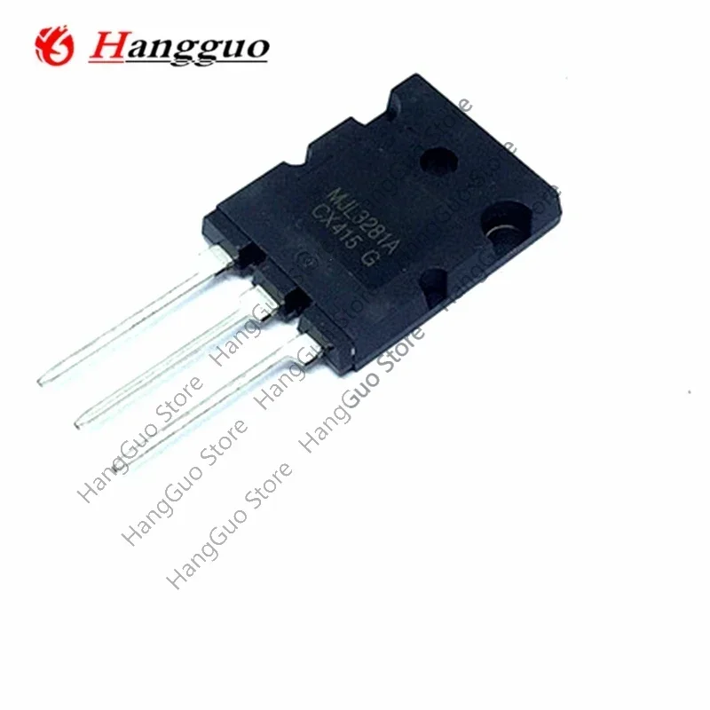 10PCS = 5 pair 100%  Brand new original  MJL3281A MJL1302A TO-264 High power amplifier transistors (1 pair )