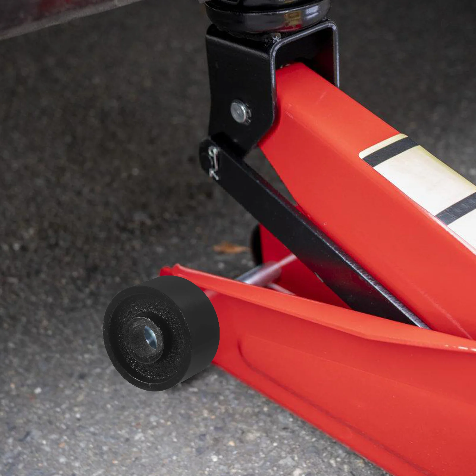 Universal Wheel Jack Caster Wheels Utility 650X650X350CM Steel Front Trailer Tongue