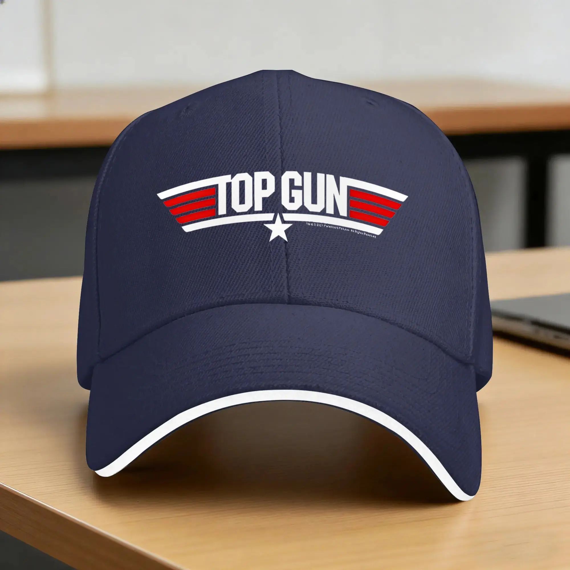 Image of Top Gun Baseballkappe, trendige Trucker-Mütze, Frühling, Unisex, für Teenager, Outdoor, Fitness, Snapback-Kappe