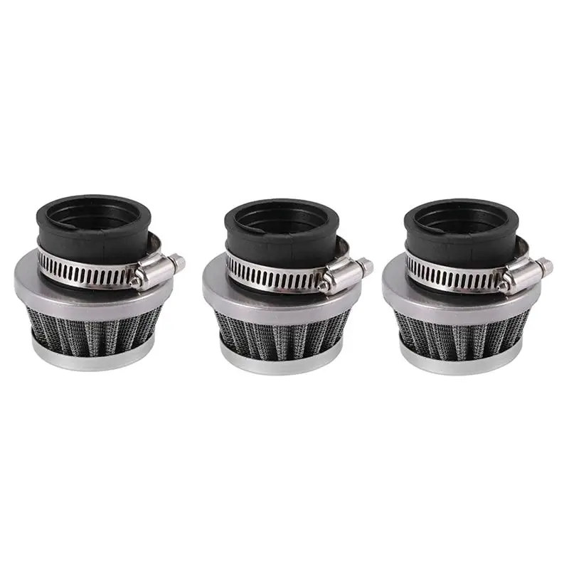 

3Pcs 35Mm Air Filter Cleaner For 110-125CC Atvs Quad Dirt Pit Bike Go Kart US-N30R