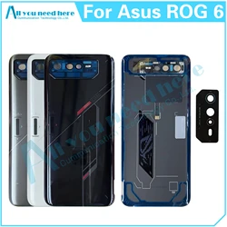 For Asus ROG Phone 6 AI2201 ROG6 ROG 6 Battery Back Case Cover Rear Lid Housing Door Repair Parts Replacement