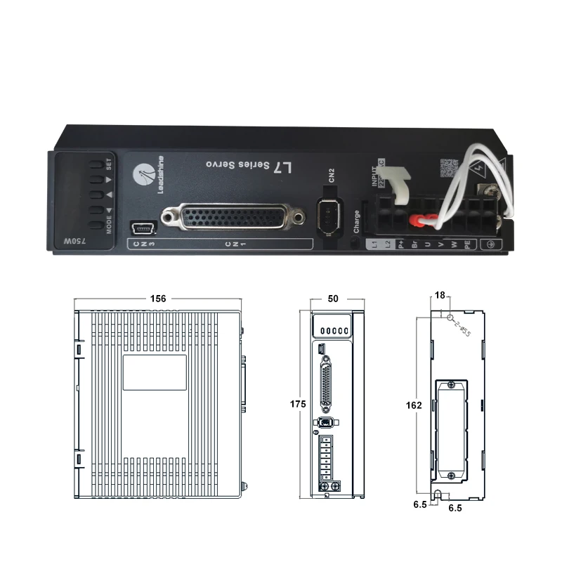 Leadshine L7-750 Servo Motor And Drive 750W Servo Motor ACM2 Are Used For Automatic Assembly Of CNC Machine Tools