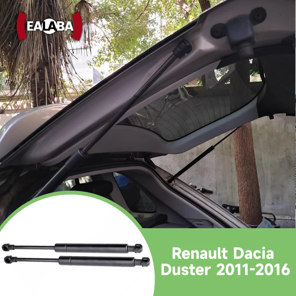 2pcs For Renault Dacia Duster 2011-2016 Rear Trunk Tailgate Strut Boot Lift Support Bars Gas Spring Dampers Rod 904520004R