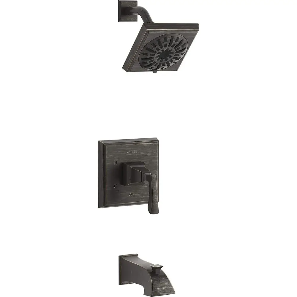 

Single-Handle 3-Spray Tub and Shower Faucet in Oil-Rubbed Bronze